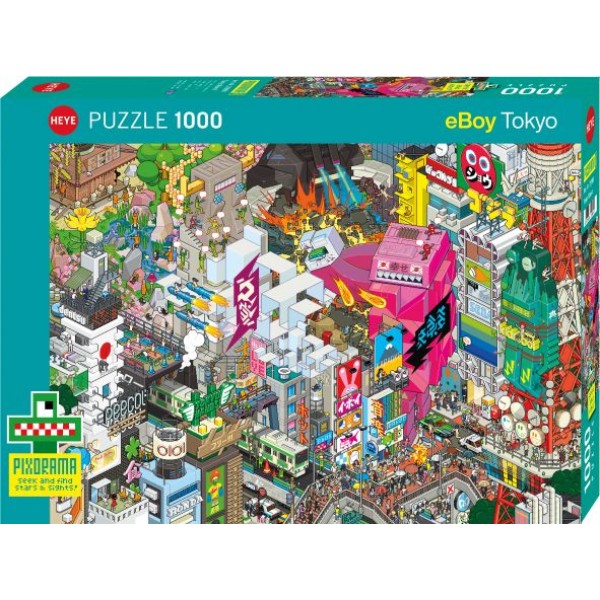 Pixorama - Tokyo (1000el.) - Sklep Art Puzzle